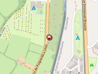 Carte de Stade à Bourg-madame