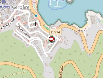 Carte de Catalane Hoteliere à Cerbère