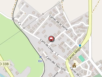 Carte de Camping Las Closas à Err