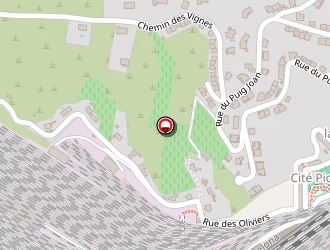 Carte de La Poste à Cerbère