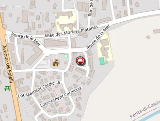 Carte de Mairie à Penta-di-casinca