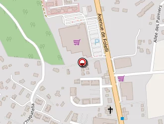 Carte de Folelli Distribution à Penta-di-casinca