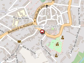 Carte de Mairie D'arles Sur Tech à Arles-sur-tech