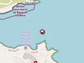 Carte de Stade à Cerbère