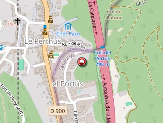 Carte de Celarp Paul à Perthus (le)