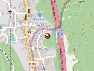 Carte de Plateau Eps à Perthus (le)