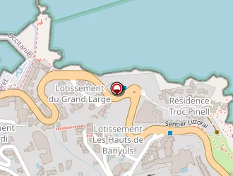 Carte de Stand Coopérative Etoile à Banyuls-sur-mer