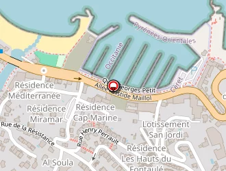 Carte de O'kifijo à Banyuls-sur-mer