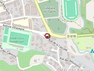 Carte de Battle Bernard à Céret