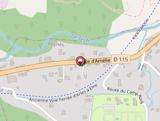 Carte de Norman Bernard à Reynès