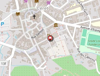 Carte de Sdf Cremadeils Robert Et Jerome à Céret