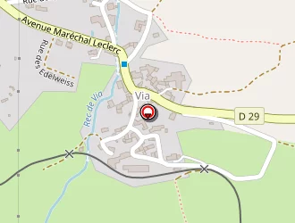 Carte de Le Mas Clara à Font-romeu-odeillo-via