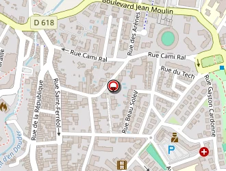 Carte de Nexity à Céret