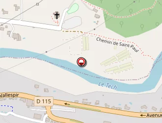 Carte de Gan Patrimoine à Céret