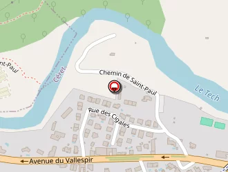 Carte de Garage Bru Germain à Céret