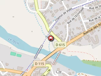 Carte de Le Papillon à Céret