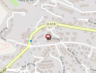 Carte de Sarran Michel à Font-romeu-odeillo-via