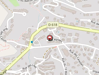 Carte de Alfa Service à Font-romeu-odeillo-via