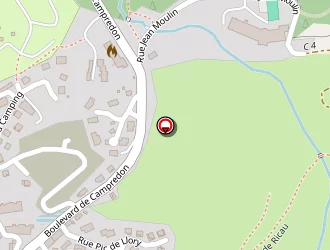 Carte de Site Escalade-rocher Du Grand Hotel à Font-romeu-odeillo-via