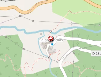 Carte de S.h.e.m. (sté Hydro Electrique Du Midi) à Fontpédrouse