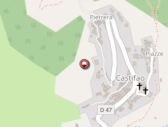 Carte de Office National Des Forêts O.n.f à Castifao