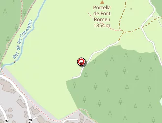 Carte de Conseil Général Des Pyrénées Orientales à Font-romeu-odeillo-via