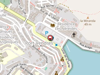 Carte de La Boîtabébert à Port-vendres