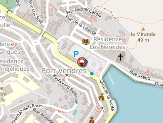 Carte de Mary René à Port-vendres