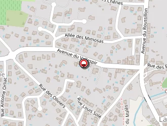 Carte de Batlle Electricite à Laroque-des-albères