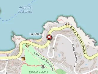 Carte de Hôtel Triton à Collioure