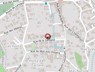 Carte de Boisseau Marion à Sorède