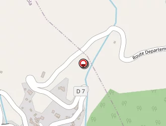 Carte de Voltelec à Volpajola