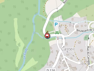 Carte de Le Molière à Casteil