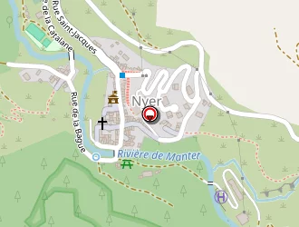 Carte de Terrain De Petanque à Nyer