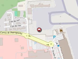 Carte de Corsefret à Lucciana