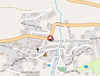 Carte de Station De Ski à Porté-puymorens