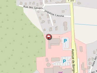 Carte de Agc à Lucciana