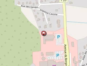 Carte de Fachion Boutique à Lucciana