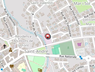 Carte de Accueil De Loisirs à Saint-andré