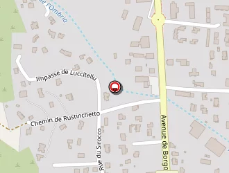 Carte de Les Amis Du Parc à Borgo