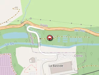 Carte de Sud Des Champs à Olette