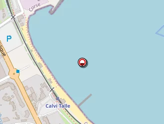 Carte de Le Lido à Calvi