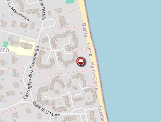 Carte de Restaurant Le Lido à Lucciana