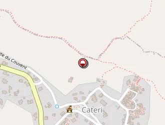 Carte de L'oleastre à Cateri