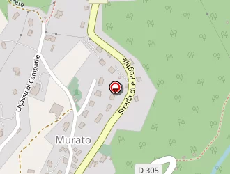 Carte de A Mandria à Murato