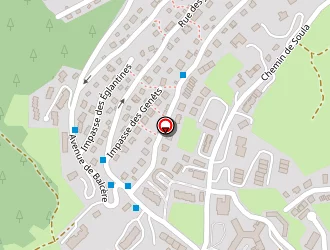 Carte de Les Angles Aventures à Angles (les)