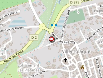 Carte de La Poste à Villemolaque