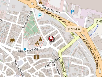 Carte de Abilio Taxi à Elne