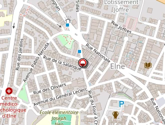 Carte de Oliveres Alain à Elne