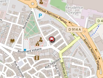 Carte de Anceau Paul à Elne